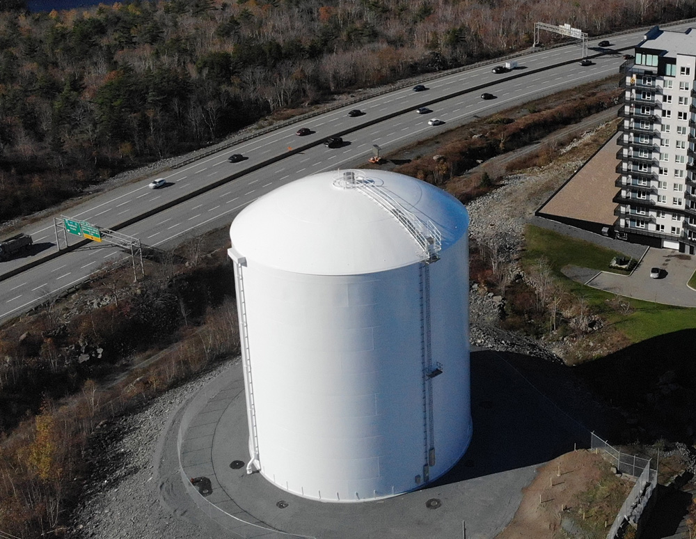 image of a water storage reservoir