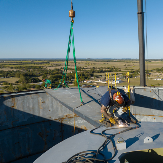 Steel Roof Welding